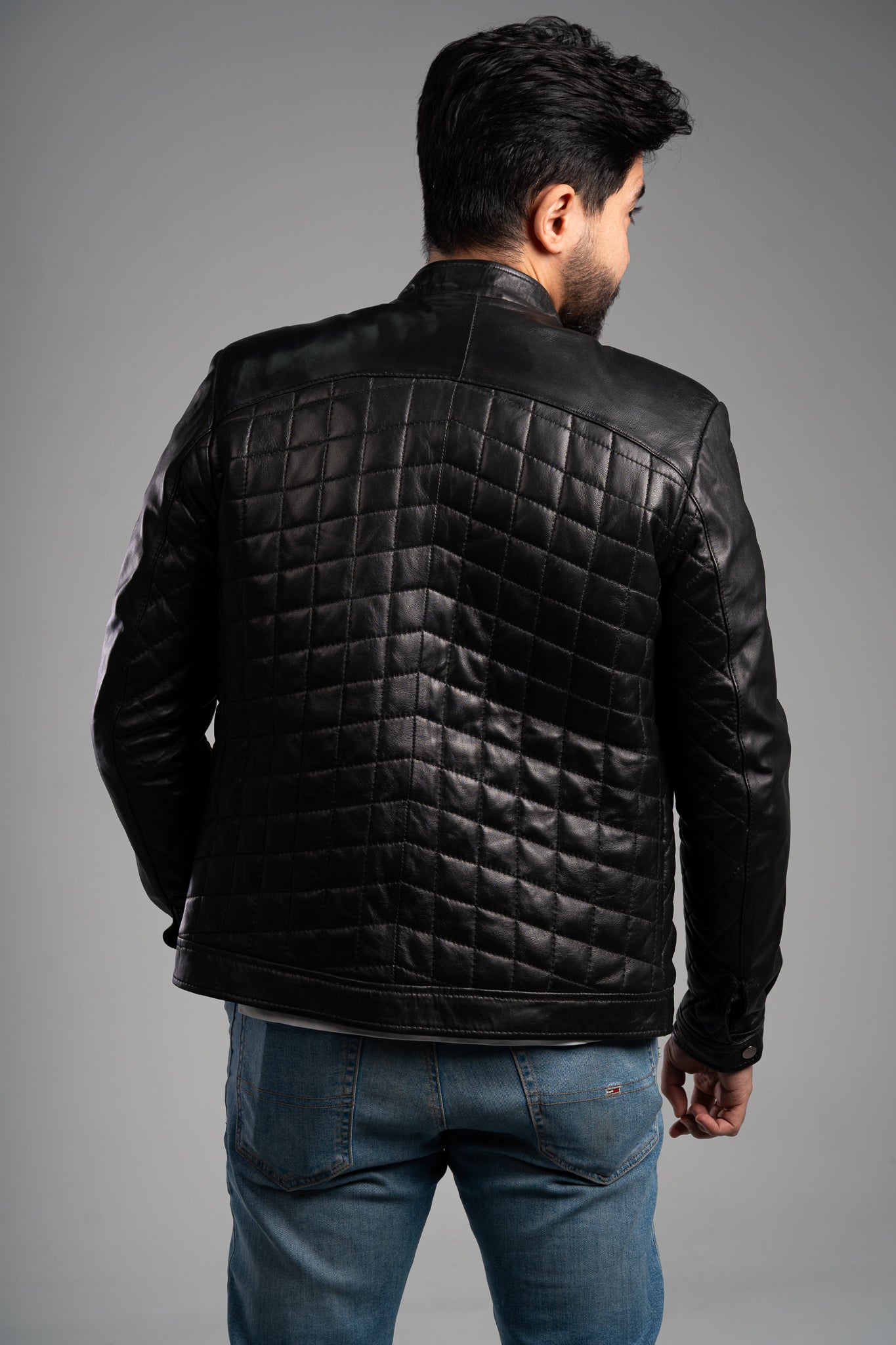 Rohmbus leather jacket