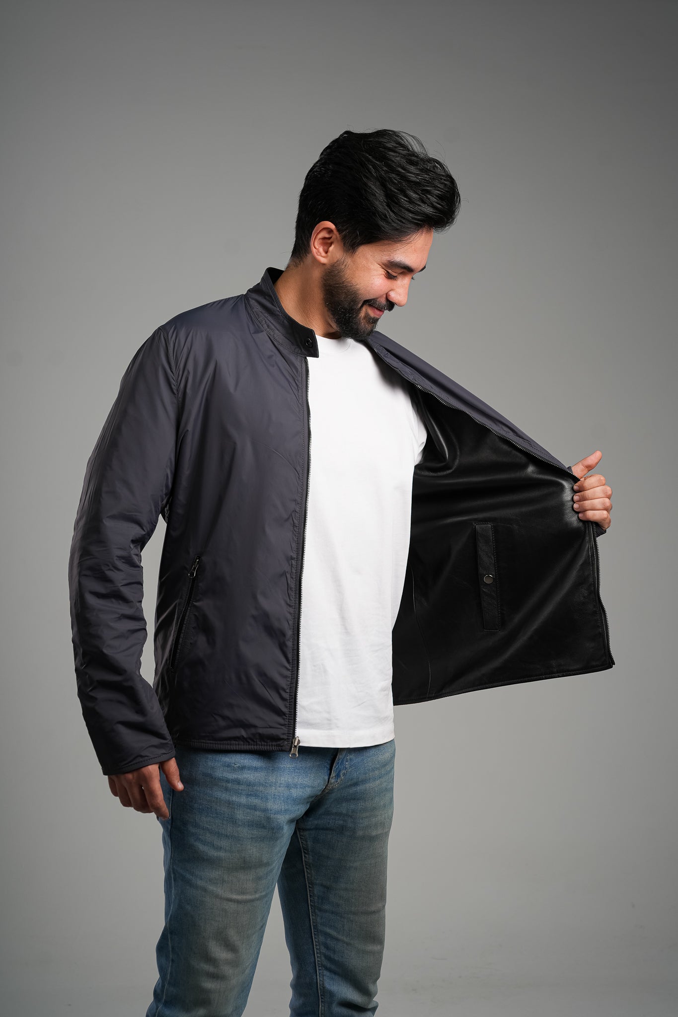 Double face jacket – Romantic Leather