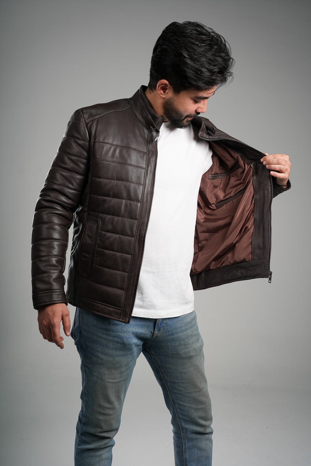 Brown Puffer Jacket